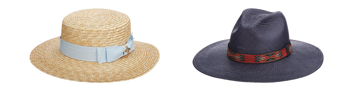 Brooklyn safari and Brooklyn boater hats